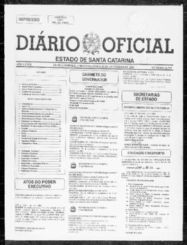 Diário Oficial do Estado de Santa Catarina. Ano 68. N° 16797 de 03/12/2001