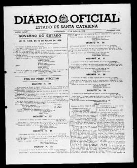 Diário Oficial do Estado de Santa Catarina. Ano 25. N° 6130 de 17/07/1958