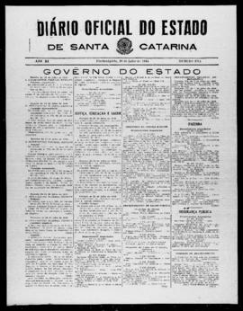 Diário Oficial do Estado de Santa Catarina. Ano 11. N° 2784 de 26/07/1944
