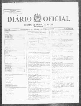 Diário Oficial do Estado de Santa Catarina. Ano 69. N° 17106 de 28/02/2003