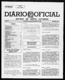 Diário Oficial do Estado de Santa Catarina. Ano 54. N° 13841 de 08/12/1989