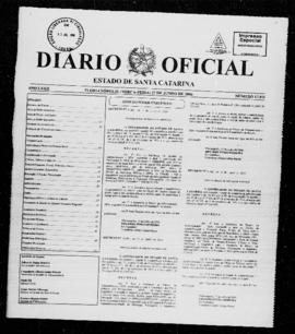 Diário Oficial do Estado de Santa Catarina. Ano 72. N° 17911 de 27/06/2006