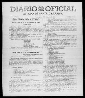 Diário Oficial do Estado de Santa Catarina. Ano 28. N° 6959 de 30/12/1961