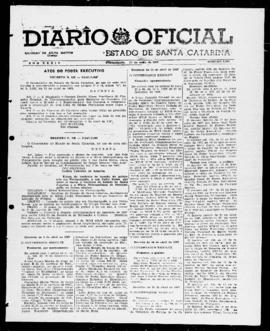 Diário Oficial do Estado de Santa Catarina. Ano 34. N° 8292 de 17/05/1967