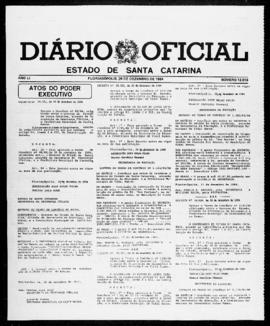 Diário Oficial do Estado de Santa Catarina. Ano 51. N° 12616 de 26/12/1984