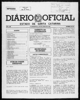 Diário Oficial do Estado de Santa Catarina. Ano 58. N° 14716 de 25/06/1993