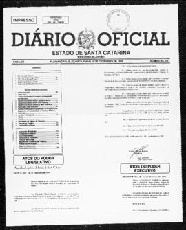 Diário Oficial do Estado de Santa Catarina. Ano 66. N° 16312 de 15/12/1999