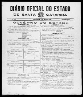 Diário Oficial do Estado de Santa Catarina. Ano 13. N° 3236 de 03/06/1946