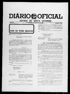 Diário Oficial do Estado de Santa Catarina. Ano 46. N° 11521 de 21/07/1980