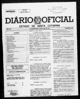 Diário Oficial do Estado de Santa Catarina. Ano 56. N° 14238 de 19/07/1991