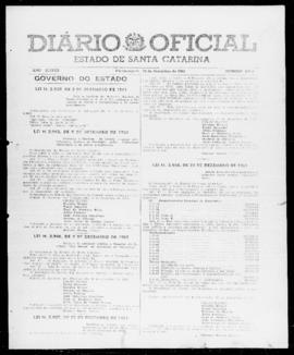 Diário Oficial do Estado de Santa Catarina. Ano 28. N° 6954 de 23/12/1961