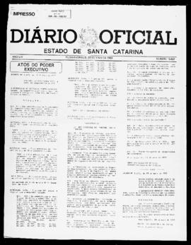 Diário Oficial do Estado de Santa Catarina. Ano 54. N° 13457 de 20/05/1988