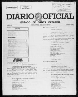 Diário Oficial do Estado de Santa Catarina. Ano 58. N° 14705 de 09/06/1993