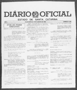 Diário Oficial do Estado de Santa Catarina. Ano 50. N° 12384 de 18/01/1984