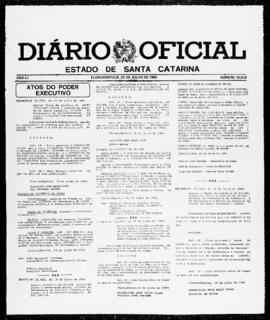 Diário Oficial do Estado de Santa Catarina. Ano 51. N° 12510 de 20/07/1984