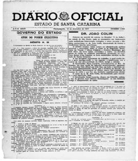 Diário Oficial do Estado de Santa Catarina. Ano 24. Nº 5995 de 13/12/1957