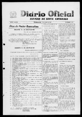Diário Oficial do Estado de Santa Catarina. Ano 30. N° 7327 de 08/07/1963