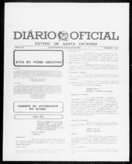 Diário Oficial do Estado de Santa Catarina. Ano 47. N° 11730 de 27/05/1981