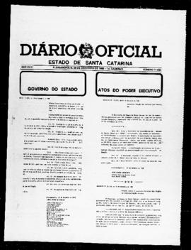 Diário Oficial do Estado de Santa Catarina. Ano 46. N° 11632 de 29/12/1980. Parte