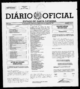 Diário Oficial do Estado de Santa Catarina. Ano 65. N° 16017 de 05/10/1998