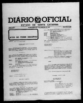 Diário Oficial do Estado de Santa Catarina. Ano 48. N° 11888 de 15/01/1982