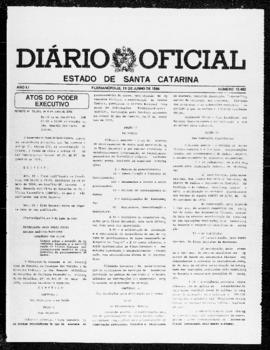 Diário Oficial do Estado de Santa Catarina. Ano 51. N° 12482 de 11/06/1984