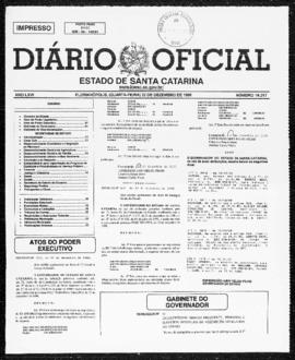 Diário Oficial do Estado de Santa Catarina. Ano 66. N° 16317 de 22/12/1999