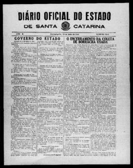 Diário Oficial do Estado de Santa Catarina. Ano 10. N° 2543 de 19/07/1943