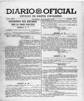 Diário Oficial do Estado de Santa Catarina. Ano 24. Nº 5997 de 18/12/1957