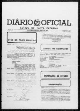 Diário Oficial do Estado de Santa Catarina. Ano 47. N° 11678 de 09/03/1981