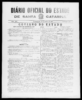 Diário Oficial do Estado de Santa Catarina. Ano 16. N° 4047 de 25/10/1949