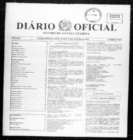 Diário Oficial do Estado de Santa Catarina. Ano 71. N° 17813 de 27/01/2006