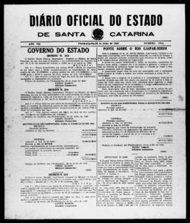 Diário Oficial do Estado de Santa Catarina. Ano 7. N° 1814 de 26/07/1940
