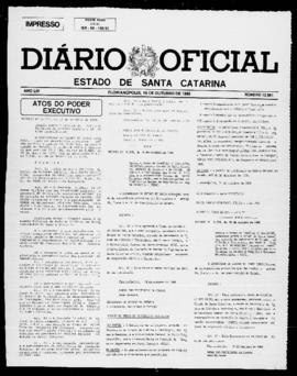 Diário Oficial do Estado de Santa Catarina. Ano 54. N° 13561 de 19/10/1988