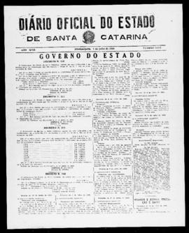 Diário Oficial do Estado de Santa Catarina. Ano 17. N° 4213 de 07/07/1950