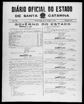Diário Oficial do Estado de Santa Catarina. Ano 12. N° 3067 de 20/09/1945