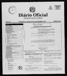 Diário Oficial do Estado de Santa Catarina. Ano 76. N° 18967 de 10/11/2010