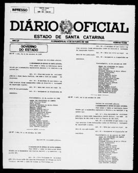 Diário Oficial do Estado de Santa Catarina. Ano 54. N° 13556 de 12/10/1988