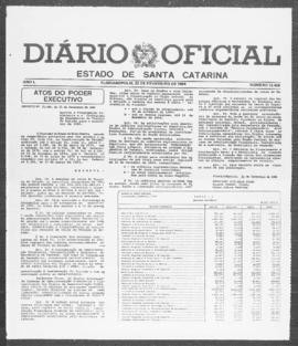 Diário Oficial do Estado de Santa Catarina. Ano 50. N° 12409 de 22/02/1984