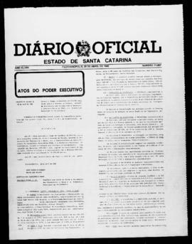 Diário Oficial do Estado de Santa Catarina. Ano 48. N° 11957 de 29/04/1982