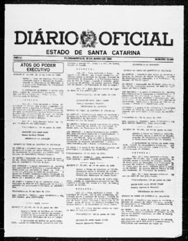 Diário Oficial do Estado de Santa Catarina. Ano 51. N° 12486 de 15/06/1984