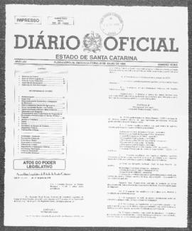 Diário Oficial do Estado de Santa Catarina. Ano 65. N° 15963 de 20/07/1998