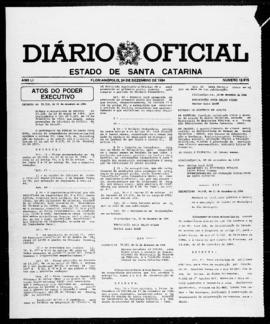 Diário Oficial do Estado de Santa Catarina. Ano 51. N° 12615 de 24/12/1984