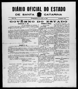 Diário Oficial do Estado de Santa Catarina. Ano 7. N° 1796 de 02/07/1940
