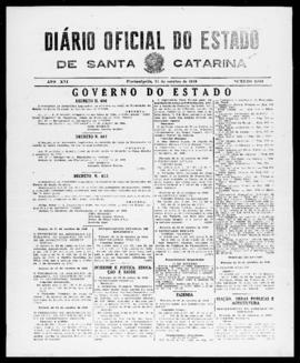 Diário Oficial do Estado de Santa Catarina. Ano 16. N° 4050 de 31/10/1949