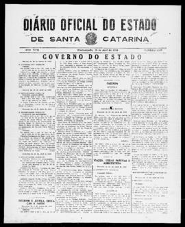 Diário Oficial do Estado de Santa Catarina. Ano 17. N° 4160 de 19/04/1950
