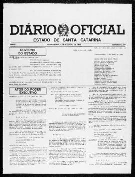 Diário Oficial do Estado de Santa Catarina. Ano 51. N° 12479 de 06/06/1984