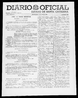 Diário Oficial do Estado de Santa Catarina. Ano 33. N° 8039 de 26/04/1966