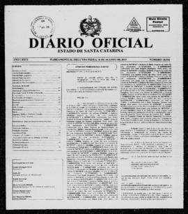 Diário Oficial do Estado de Santa Catarina. Ano 76. N° 18911 de 16/08/2010