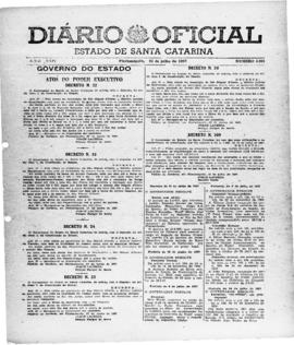 Diário Oficial do Estado de Santa Catarina. Ano 24. Nº 5901 de 22/07/1957